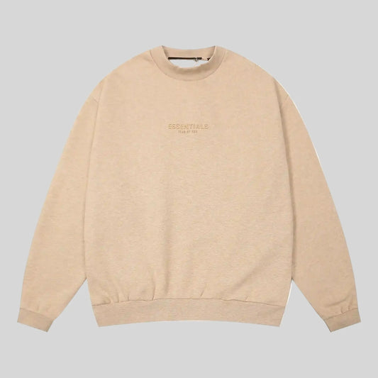 Essentials Calm Shell Sweatshirt | Relaxed Streetwear Crewneck
