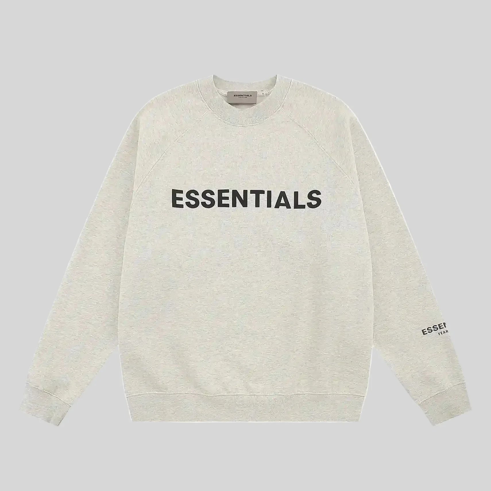 essentials cloud dance sweatshirt relaxed fit streetwear