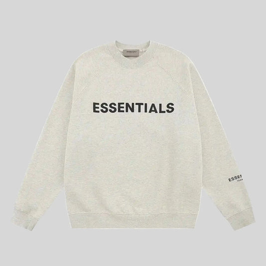 essentials cloud dance sweatshirt relaxed fit streetwear