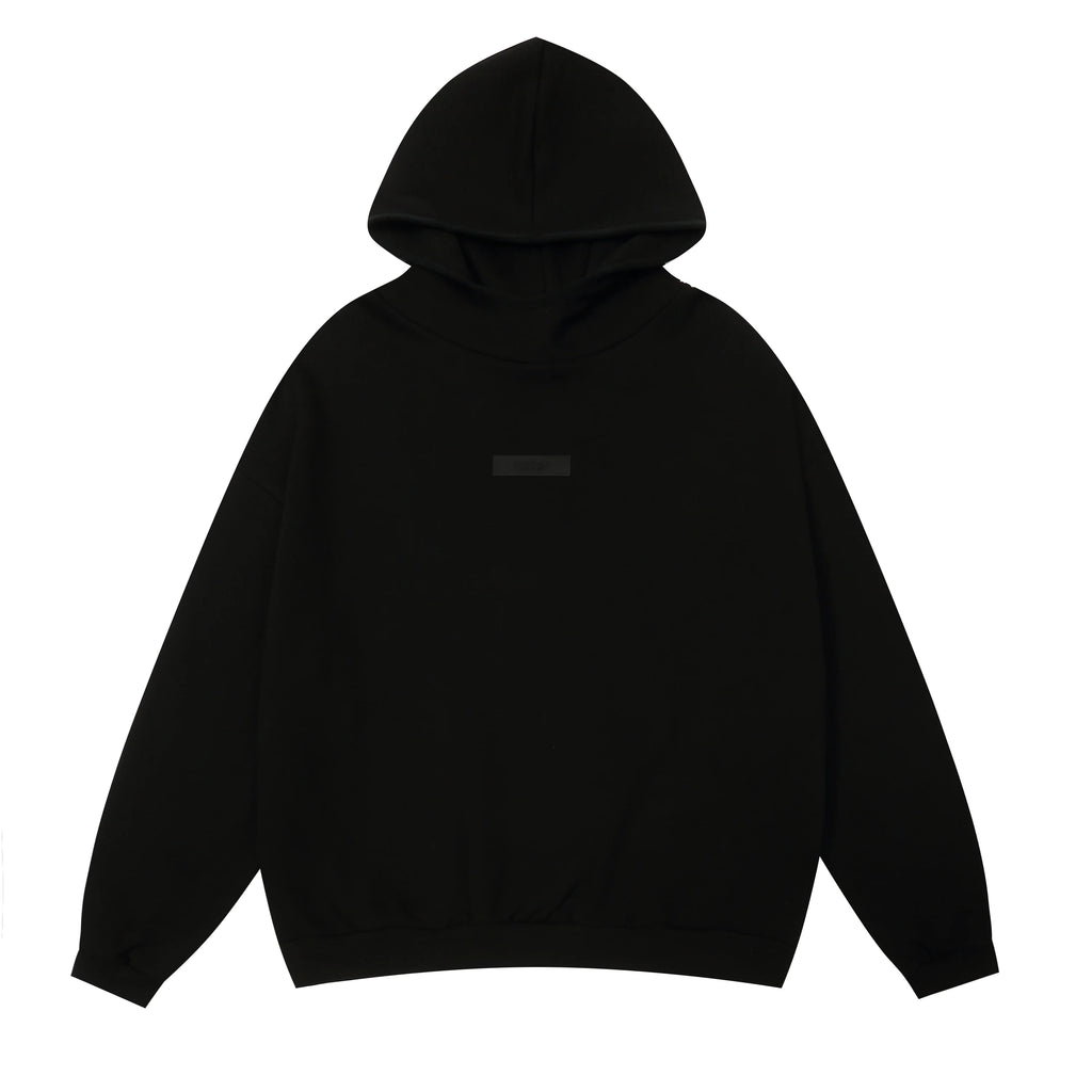 Dark FEAR OF GOD Hooded ESSENTIALS Clothing Black Long Sleeve Tracksuit 3