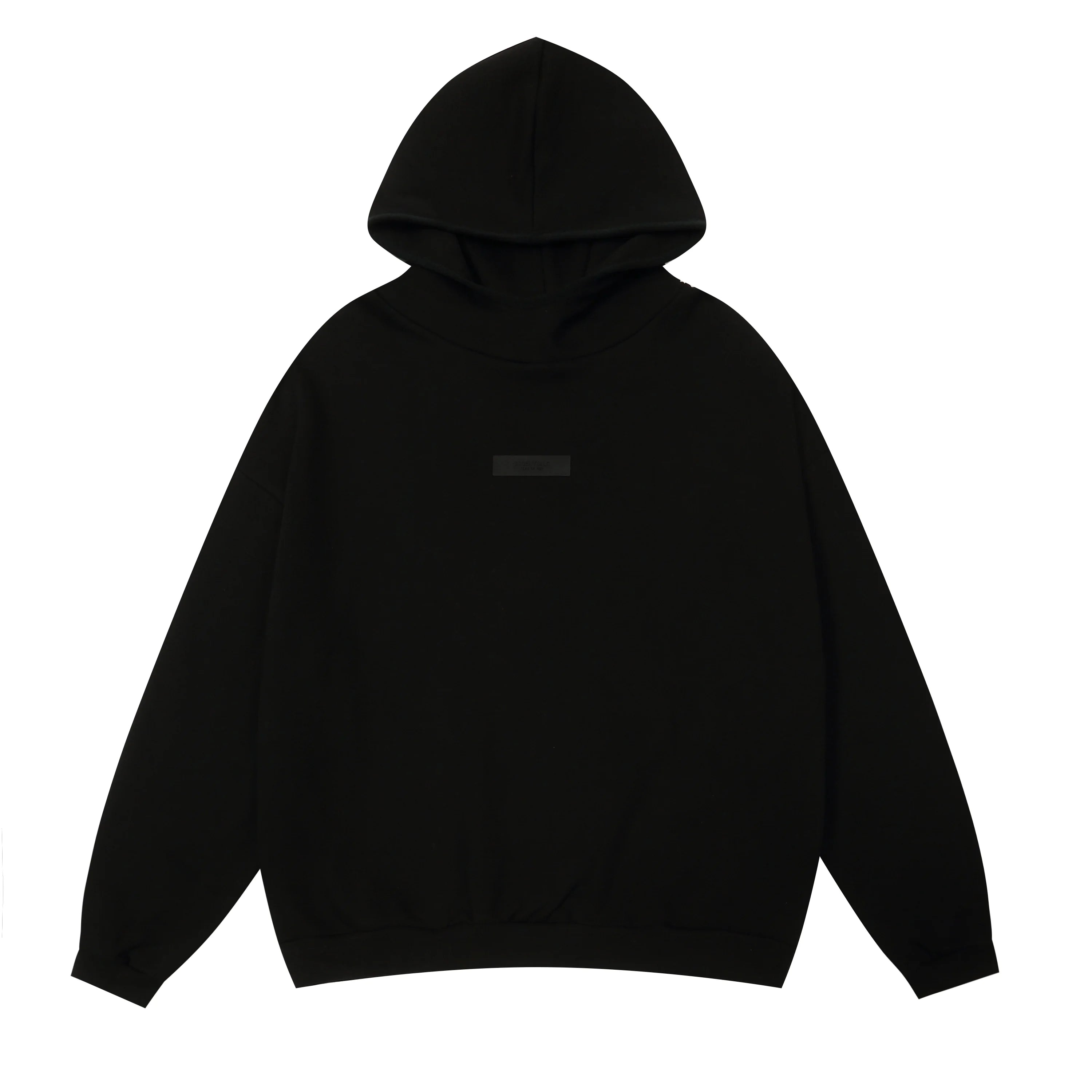 Dark FEAR OF GOD Hooded ESSENTIALS Clothing Black Long Sleeve Tracksuit 3