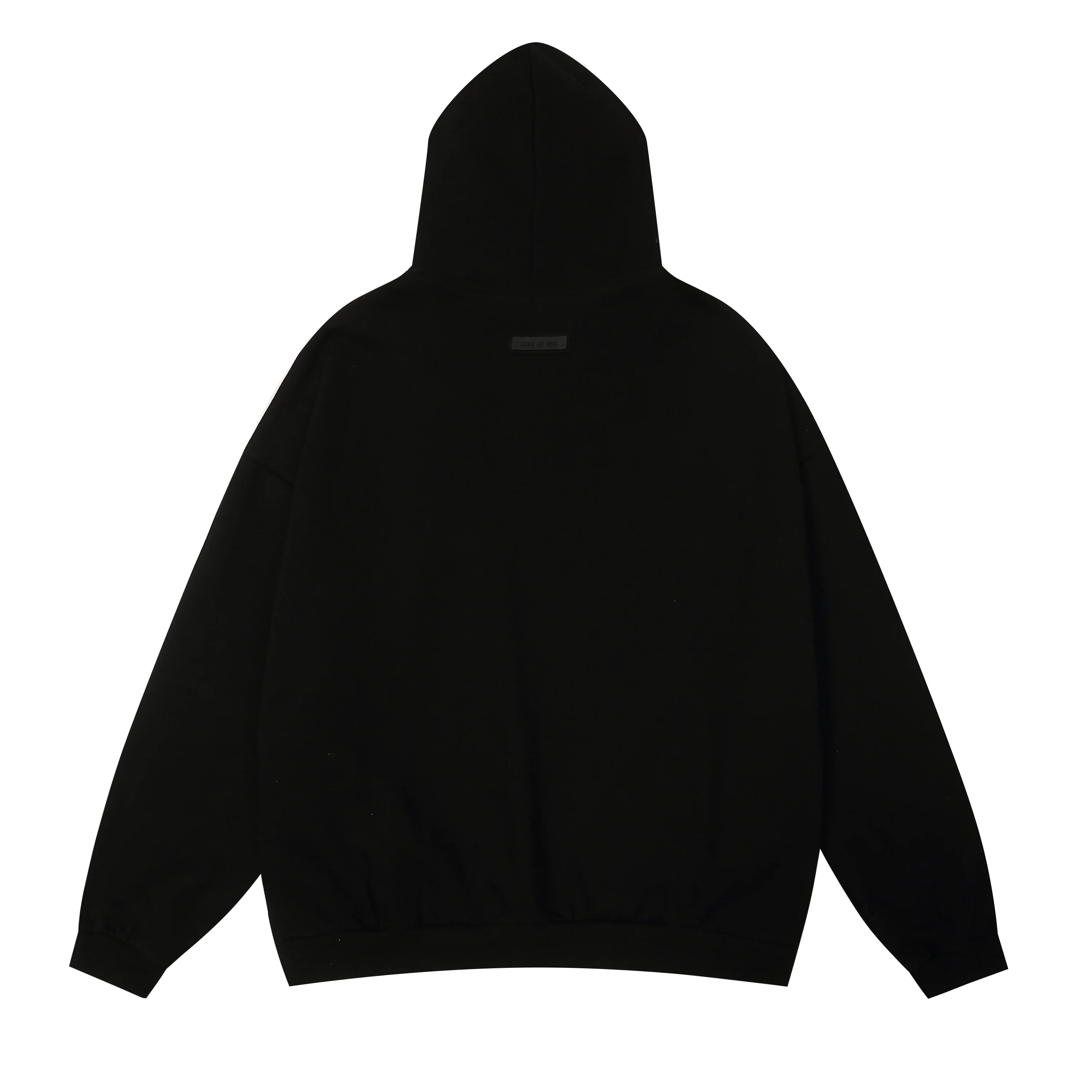 Dark FEAR OF GOD Hooded ESSENTIALS Clothing Black Long Sleeve Tracksuit 4