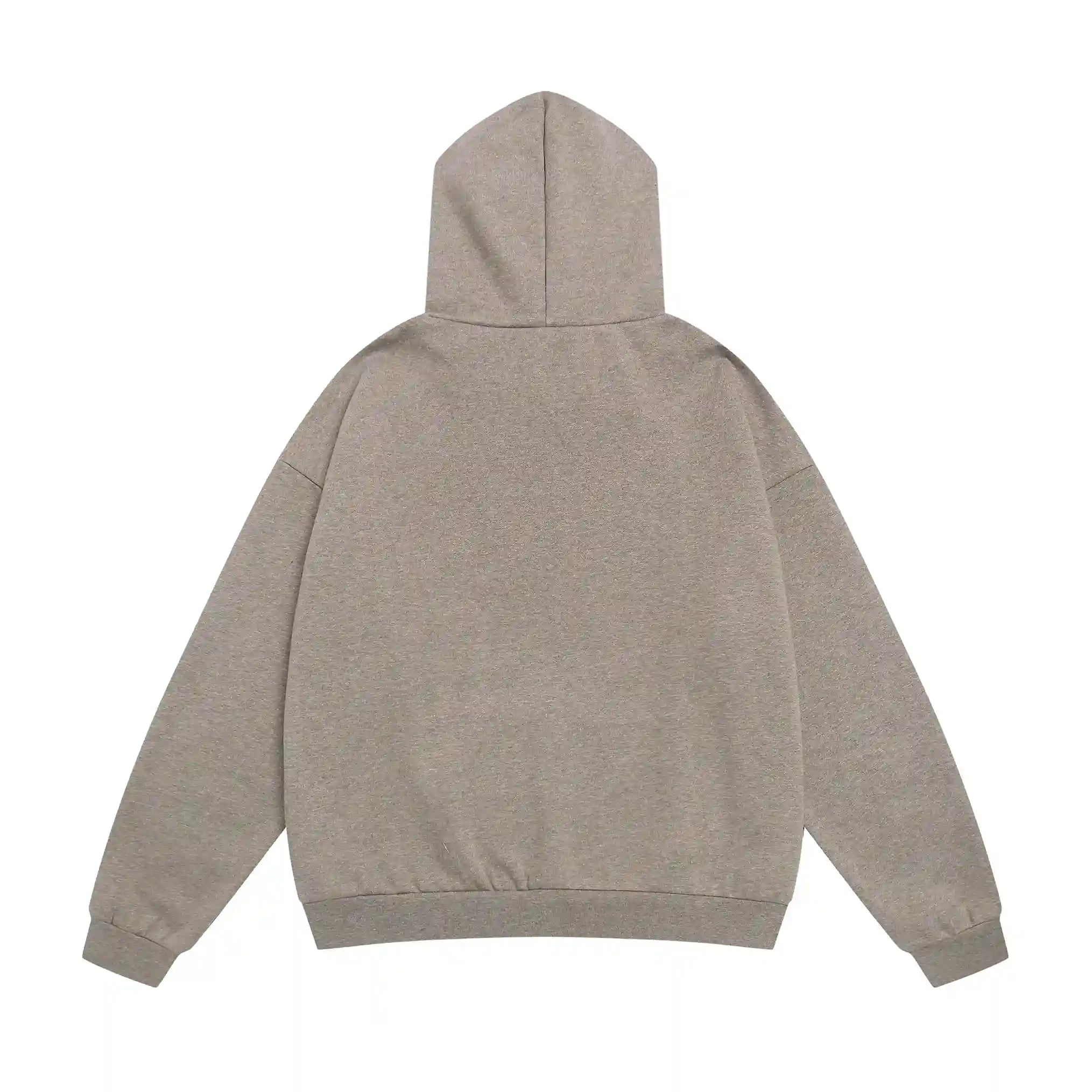 Dark Heathered Oatmeal Essentials Fear Of God Hoodies