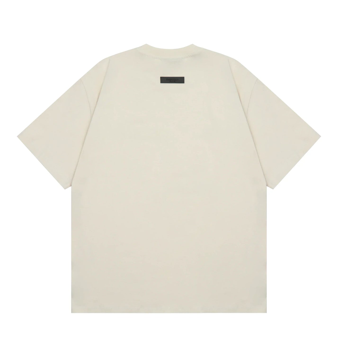Essentials egg shell relaxed streetwear tee by Fear of God outfit