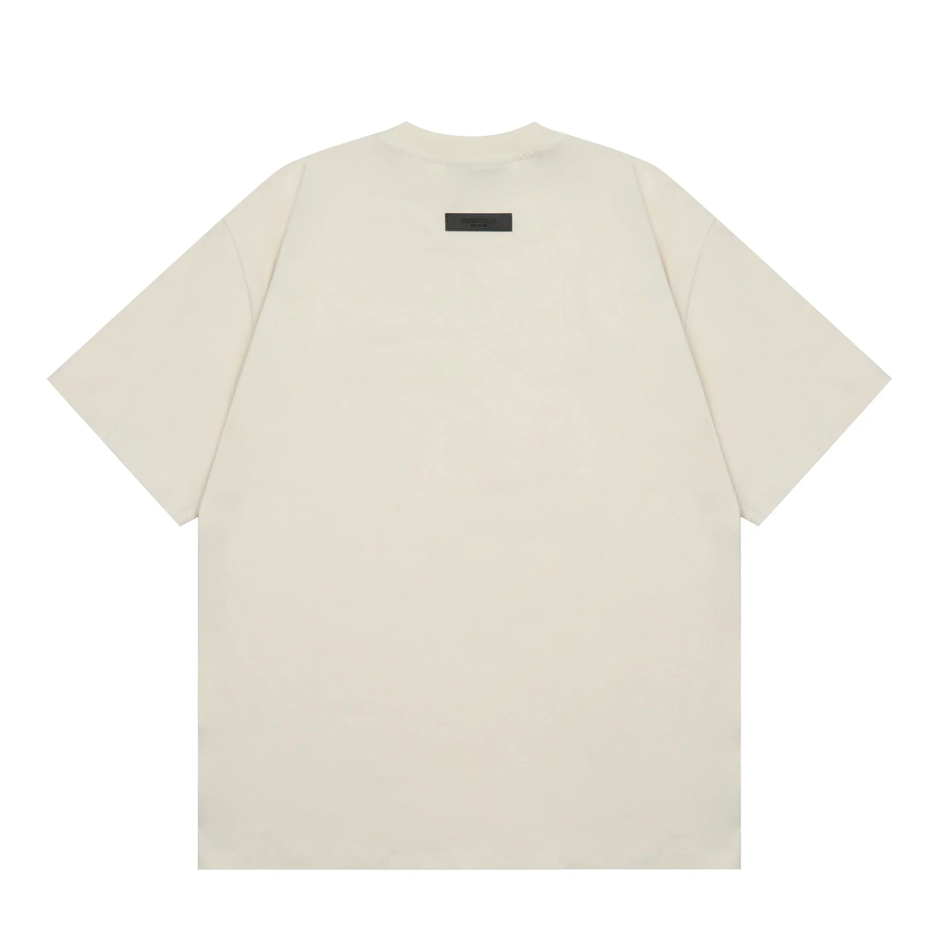 Essentials egg shell relaxed streetwear tee by Fear of God outfit
