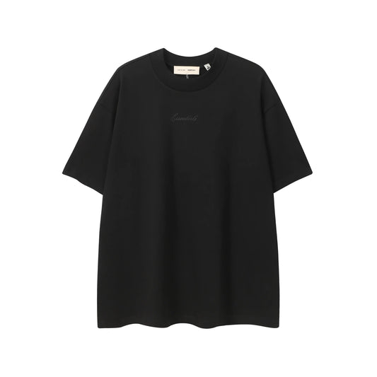 ESSENTIALS Black SS26 Oversized T-Shirt | Essentials t-shirt