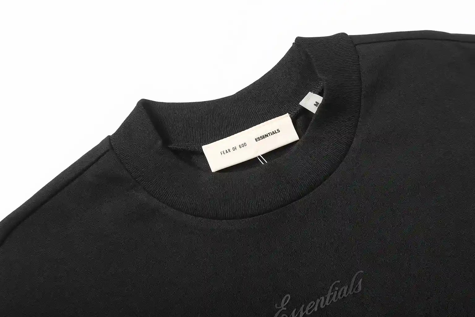 ESSENTIALS Black SS26 Oversized T-Shirt | Essentials t-shirt