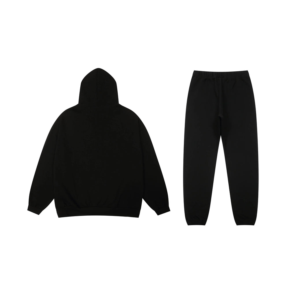 ESSENTIALS Clothing Black Tracksuit 2