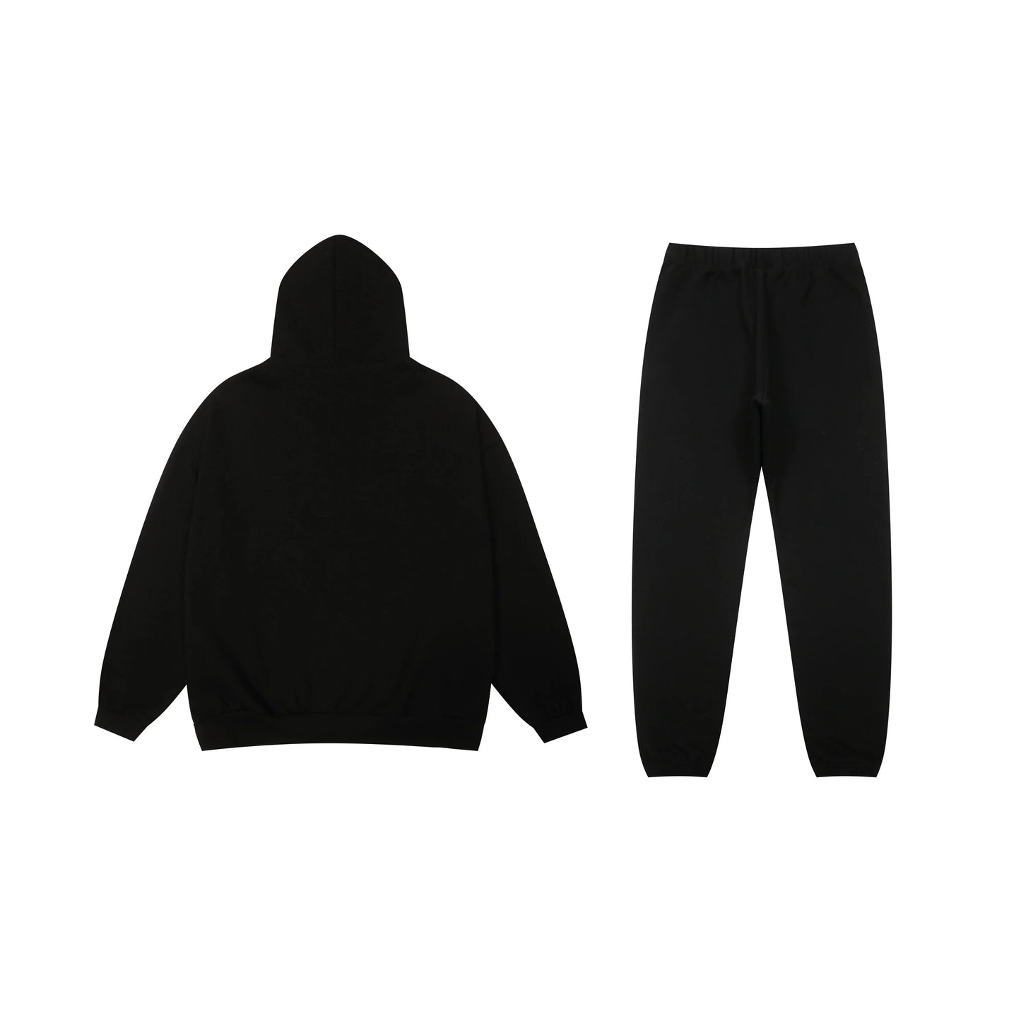 Fear of God Essentials Black hoodie set hoodie and jogger set