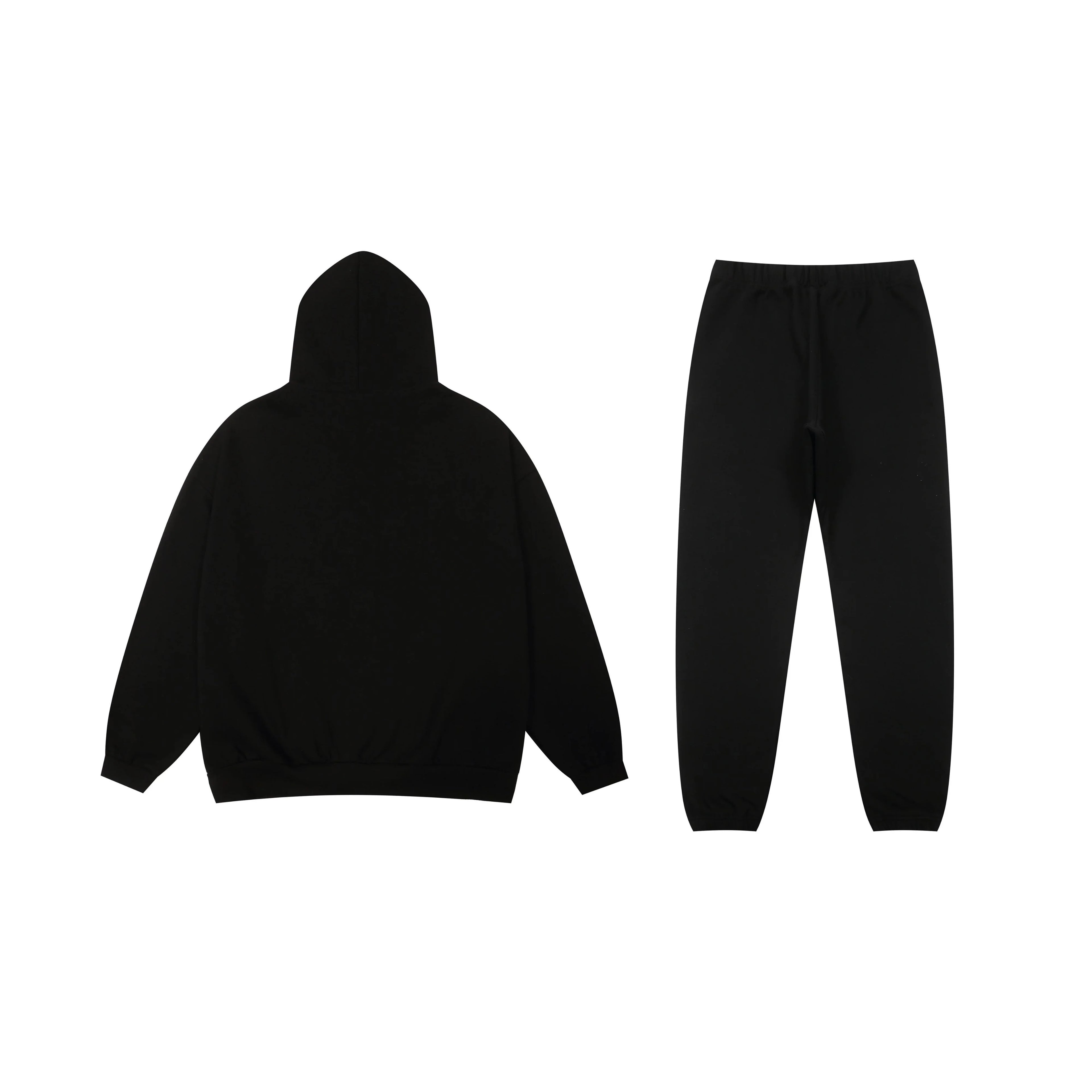 ESSENTIALS Clothing Black Tracksuit 2