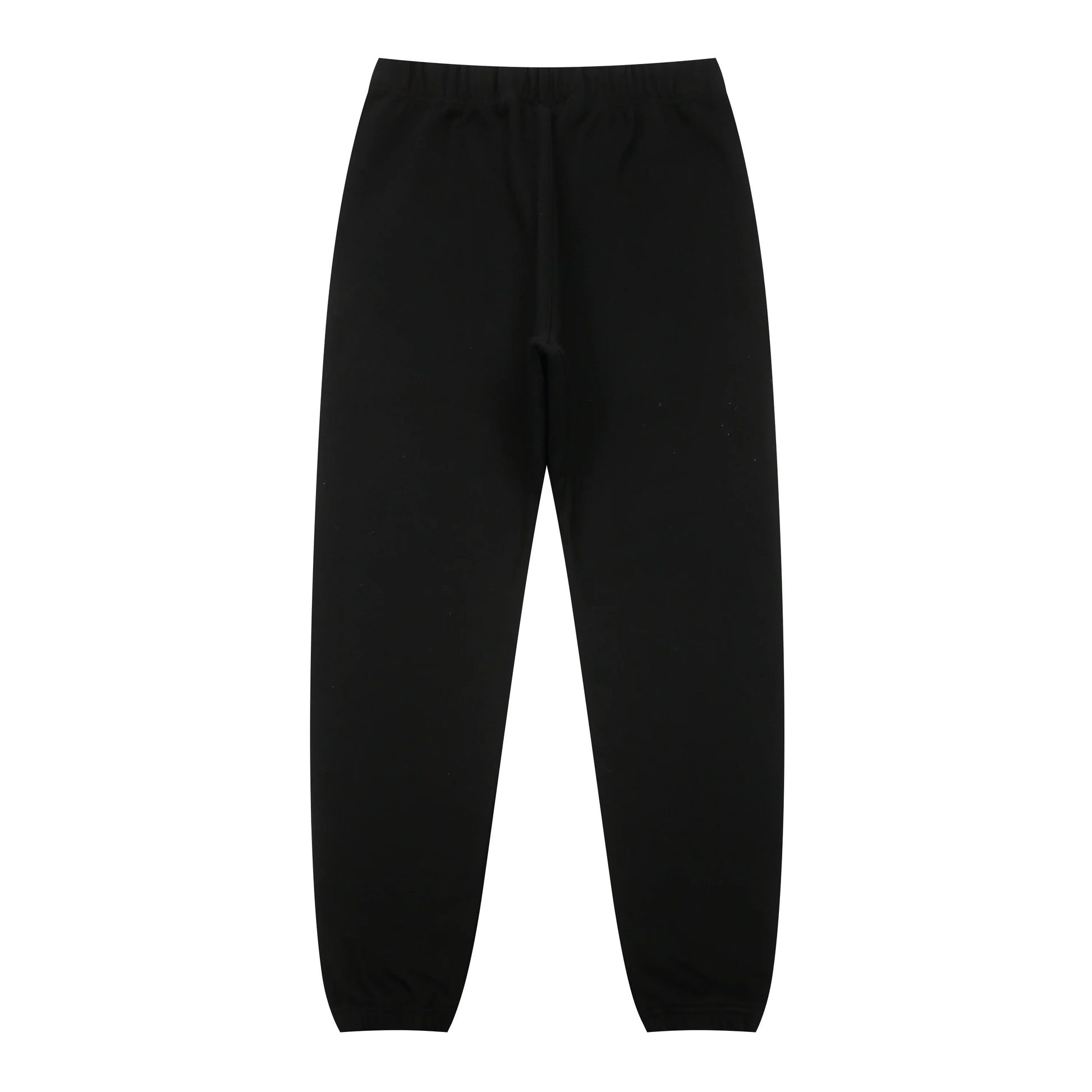 Essentials Black Hoodie Set front view – Fear of God matching set