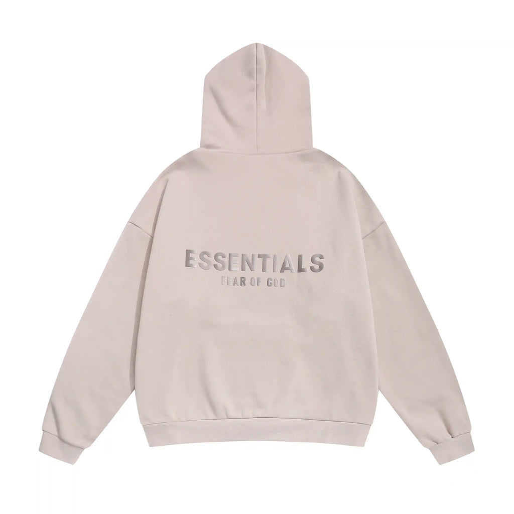 ESSENTIALS Clothing Essentials Fear Of God Ash Hoodies