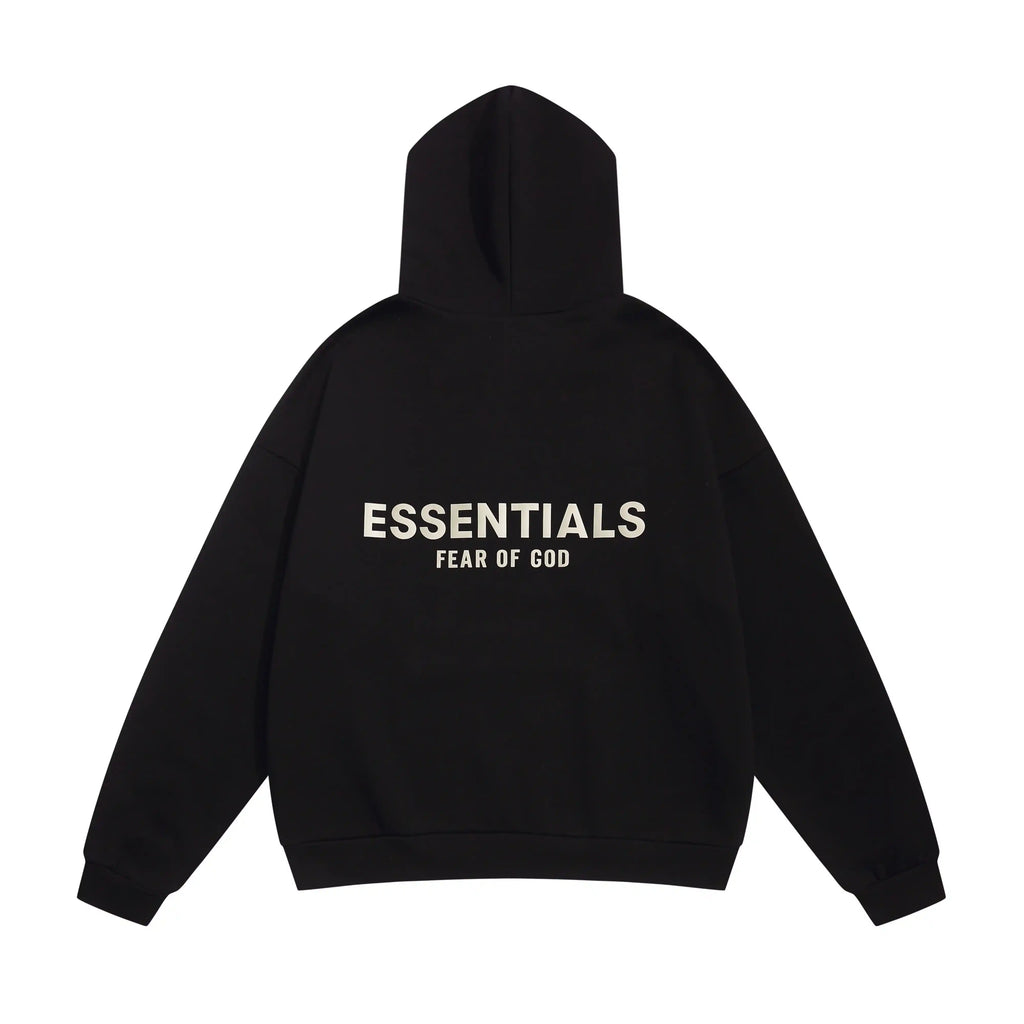 ESSENTIALS Clothing Essentials Fear Of God Black Hoodies