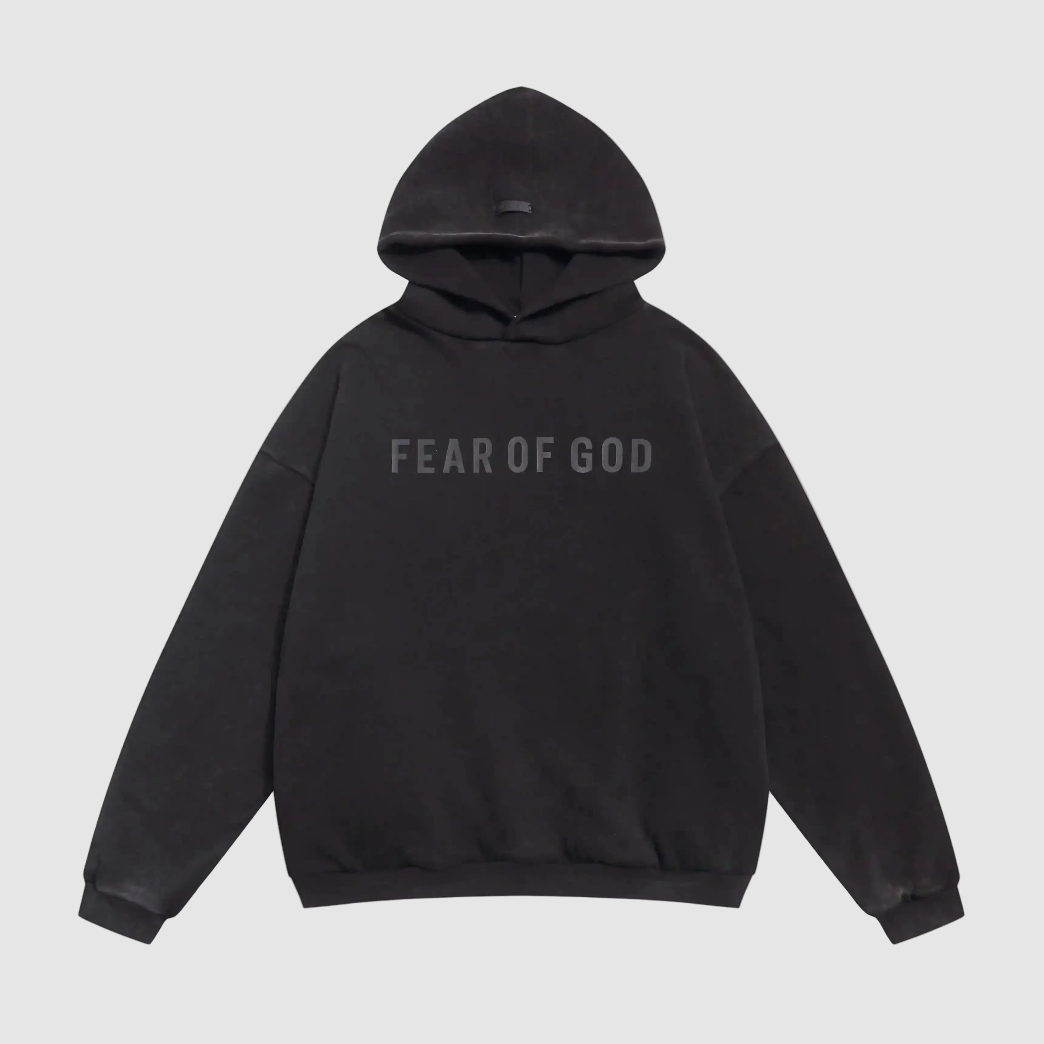 ESSENTIALS Clothing Fear Of God Black Hoodie