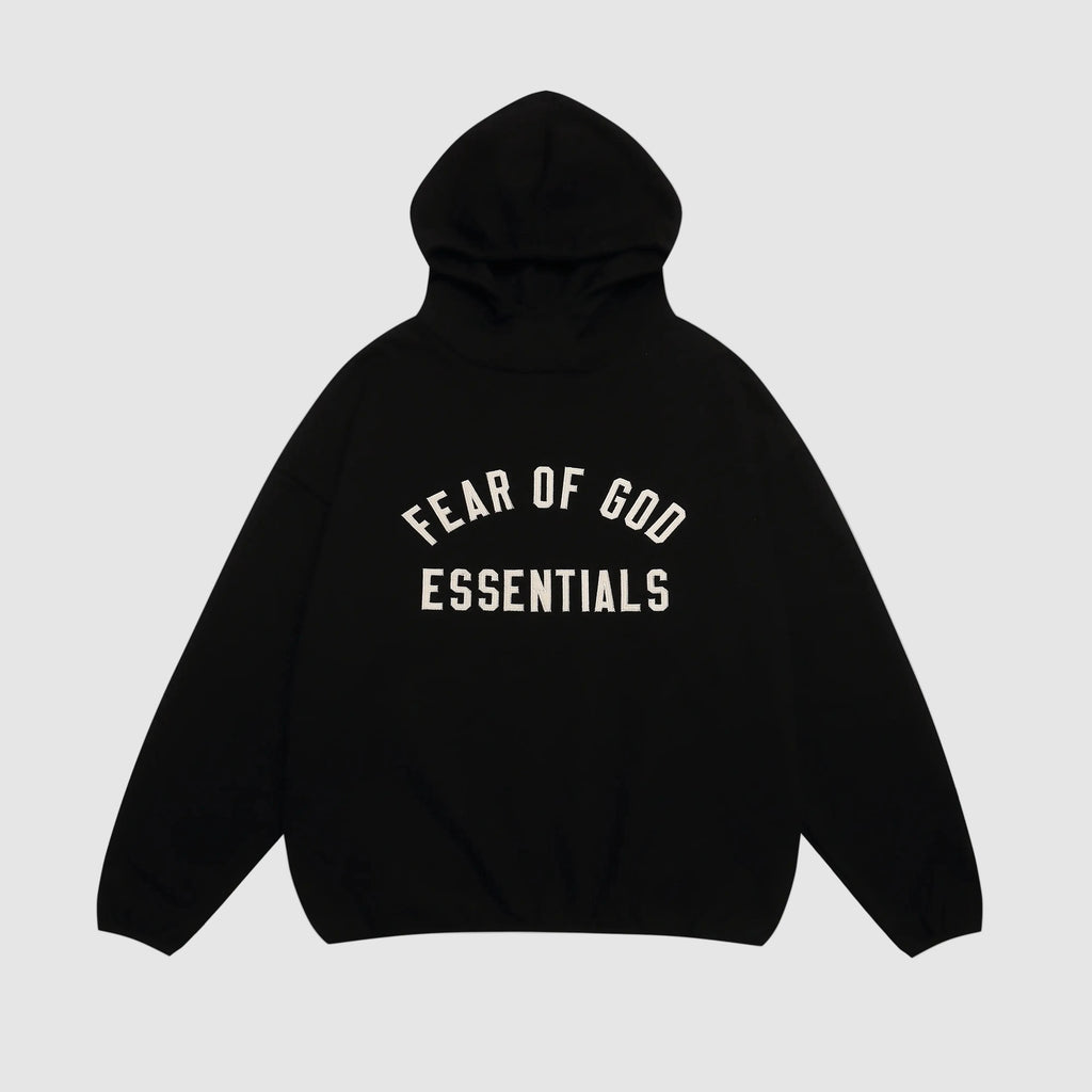 ESSENTIALS Clothing Fear Of God Essentials Black Hoodie