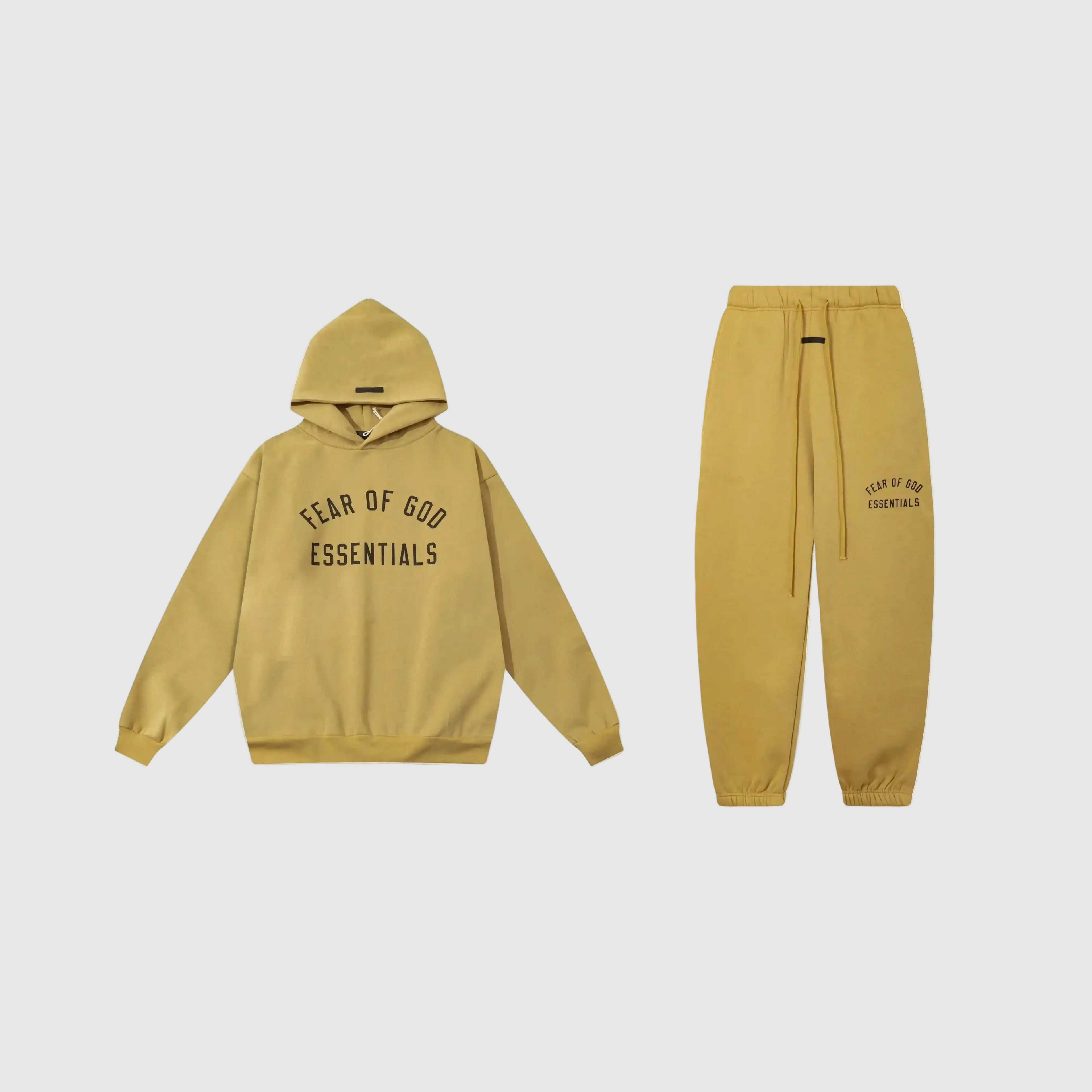 ESSENTIALS Clothing Garden Yellow Tracksuit 1
