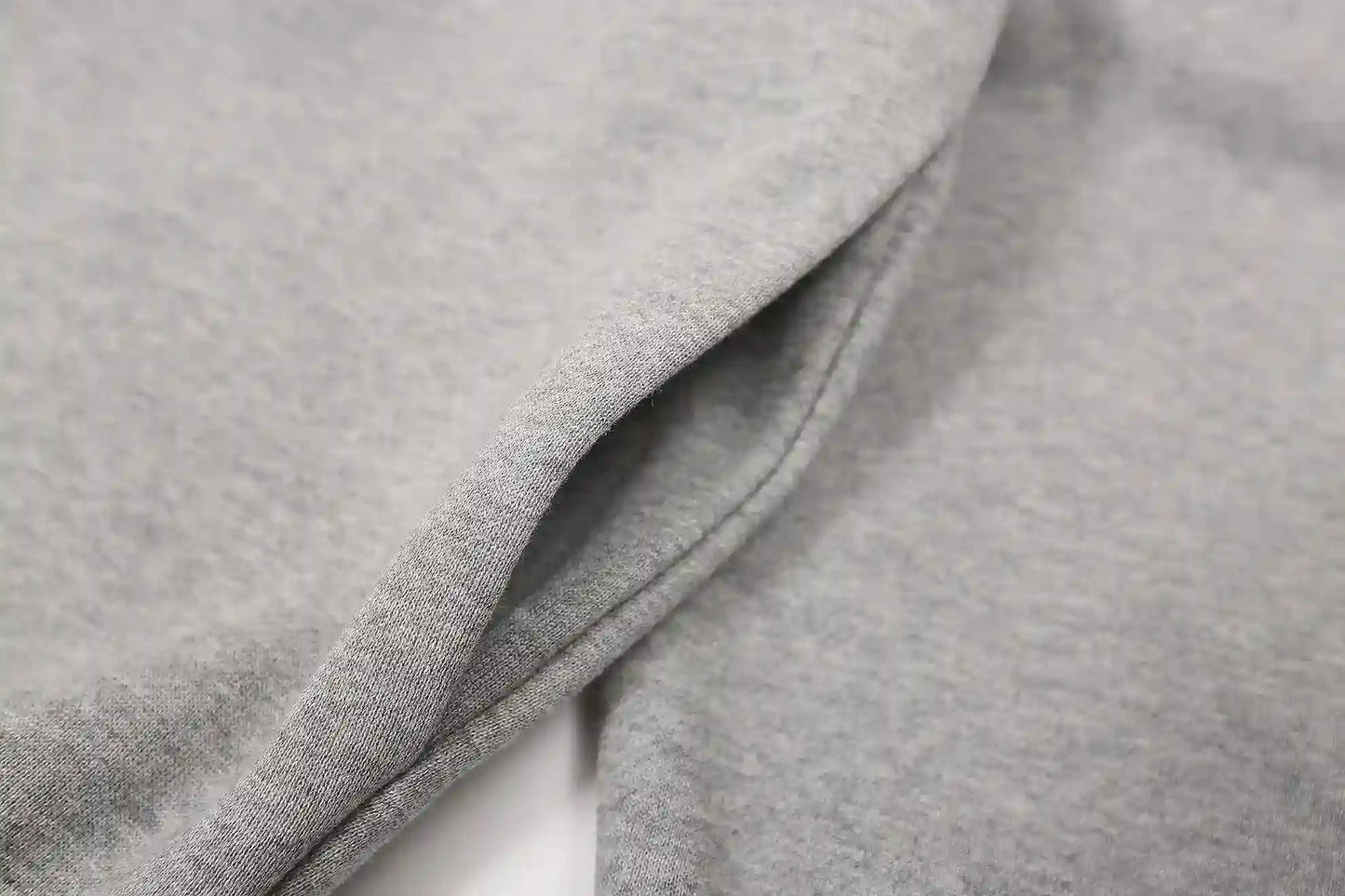 Essentials Light Heather Oatmeal Hoodie Set front view – Fear of God matching set