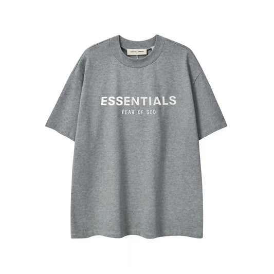 ESSENTIALS Dark Oatmeal 90s Crewneck T-Shirt