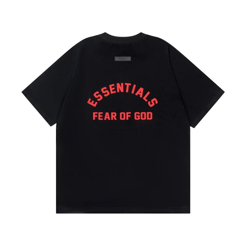 ESSENTIALS FOG Black 90s Crewneck T-Shirt 