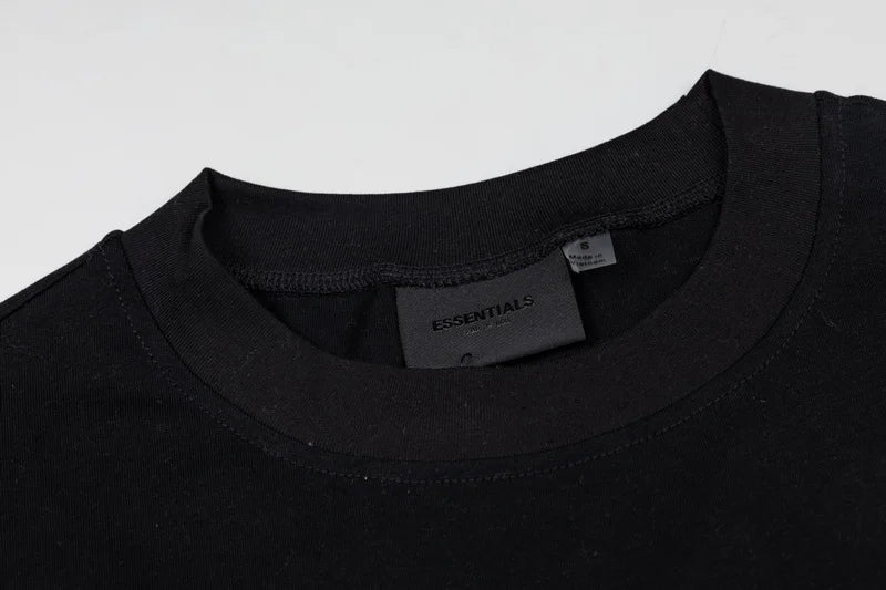 ESSENTIALS FOG Black 90s Crewneck T-Shirt 