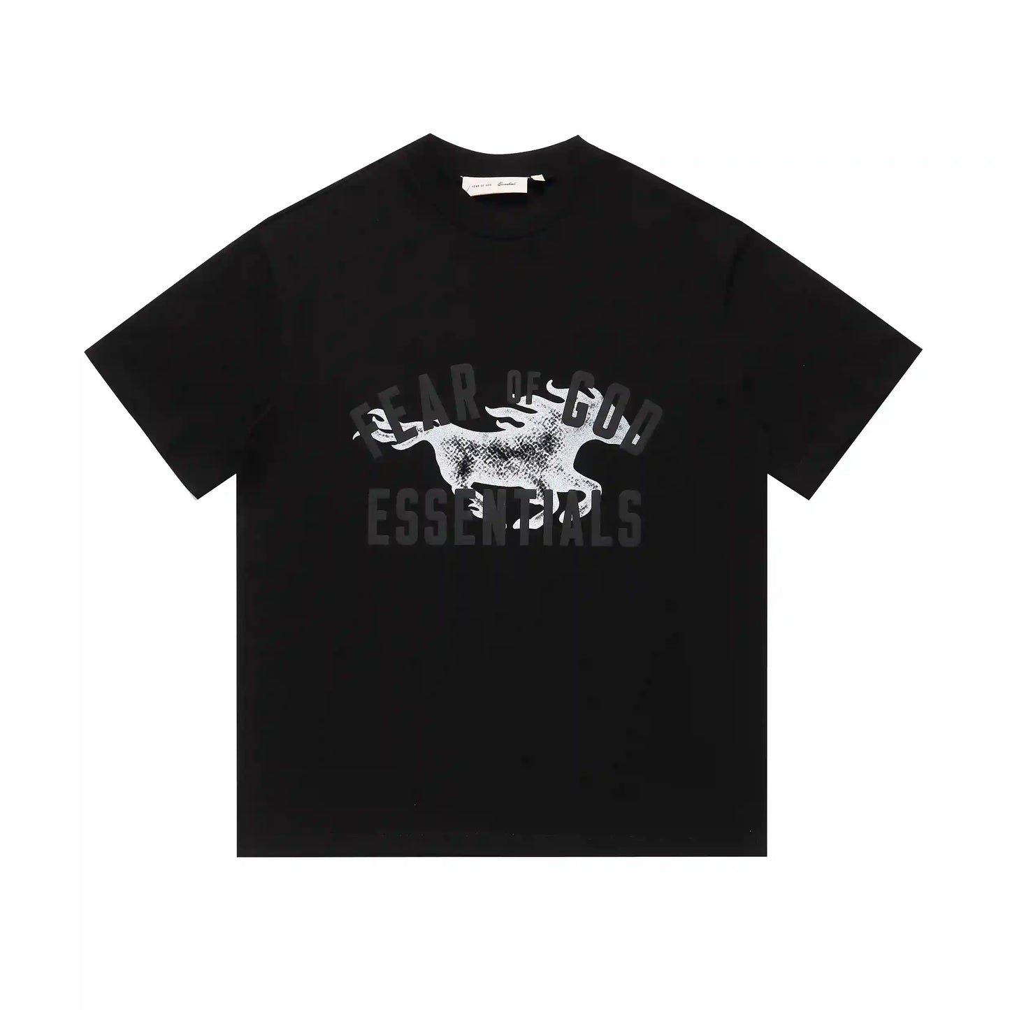 ESSENTIALS FOG Signature Black T-Shirt