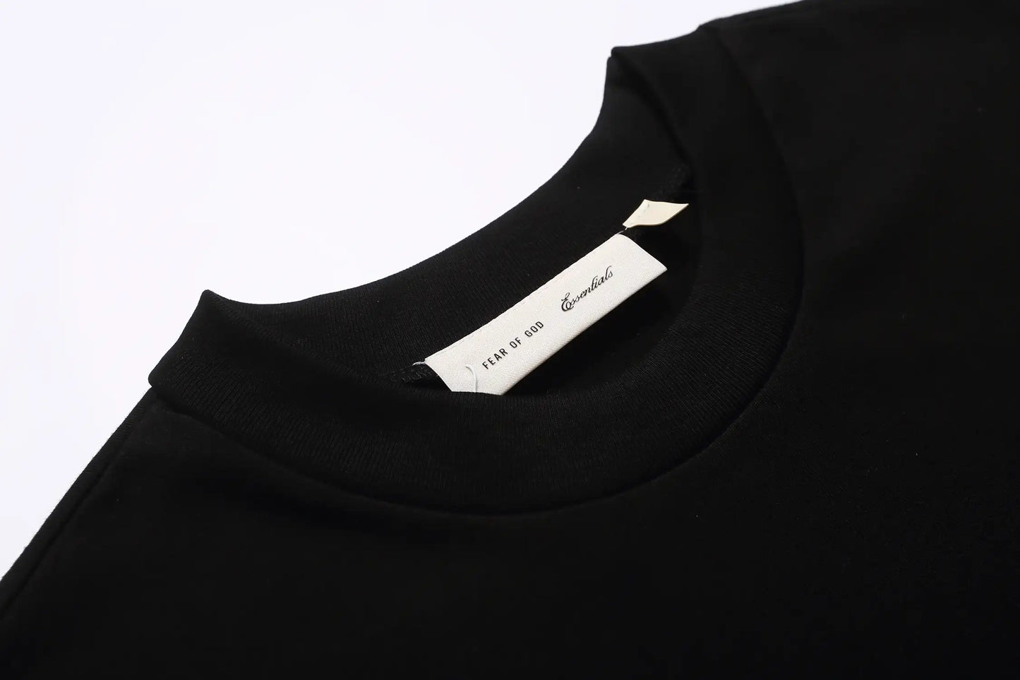 ESSENTIALS FOG Signature Black T-Shirt