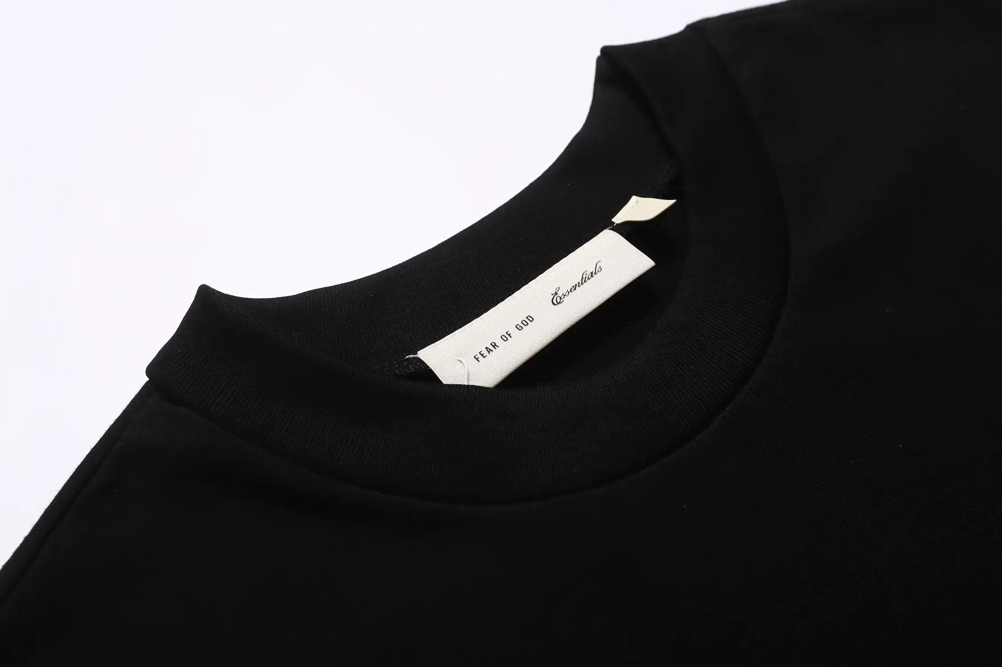 ESSENTIALS FOG Signature Black T-Shirt