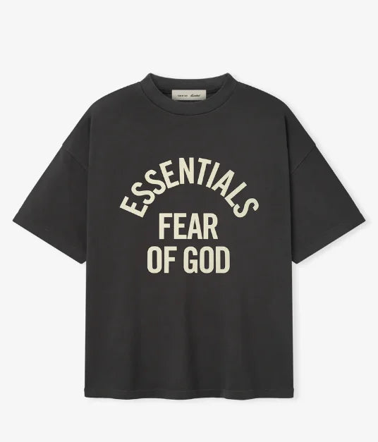 ESSENTIALS FOG Signature Light Black T-Shirt