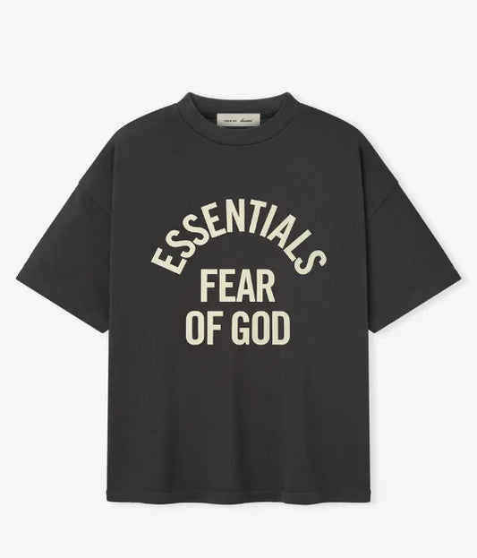 ESSENTIALS FOG Signature Light Black T-Shirt