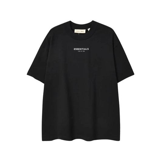 ESSENTIALS Fear Of God Black SS26 Oversized T-Shirt