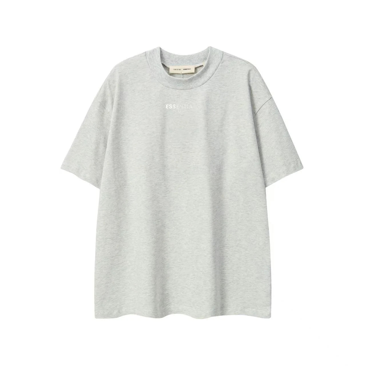 ESSENTIALS Fear Of God Light Oatmeal SS26 Oversized T-Shirt