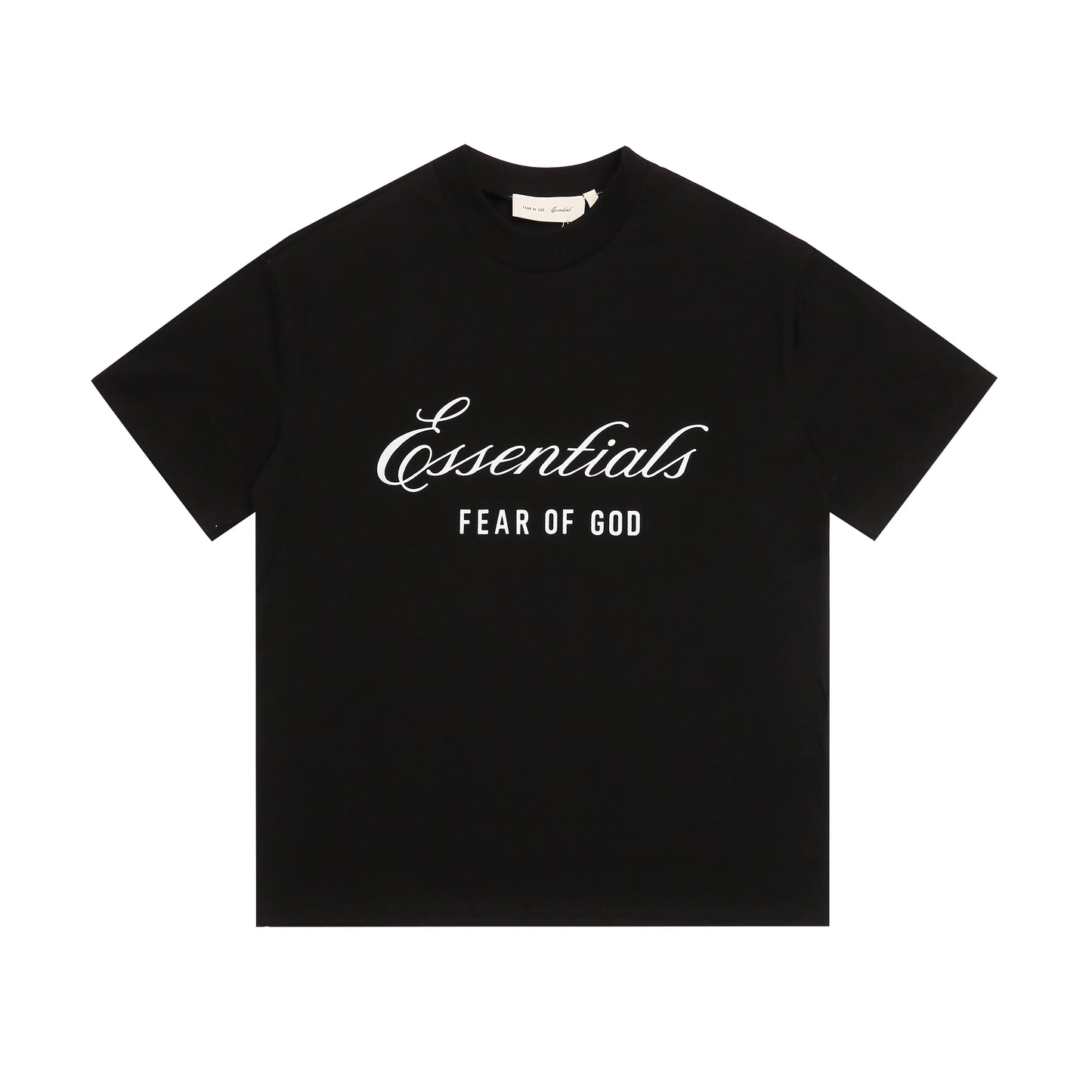 ESSENTIALS Fear Of God SS26 Black T-Shirt