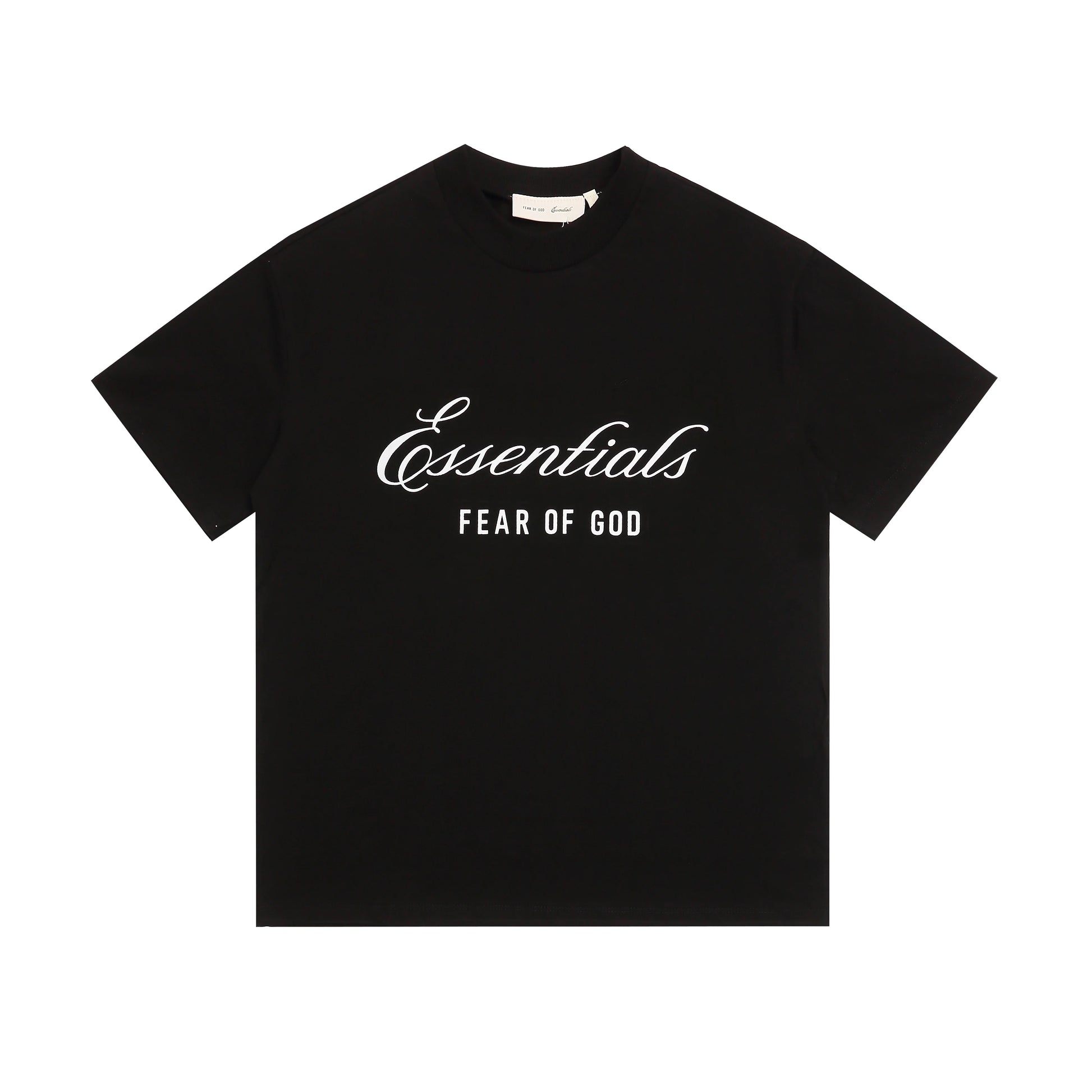 ESSENTIALS Fear Of God SS26 Black T-Shirt