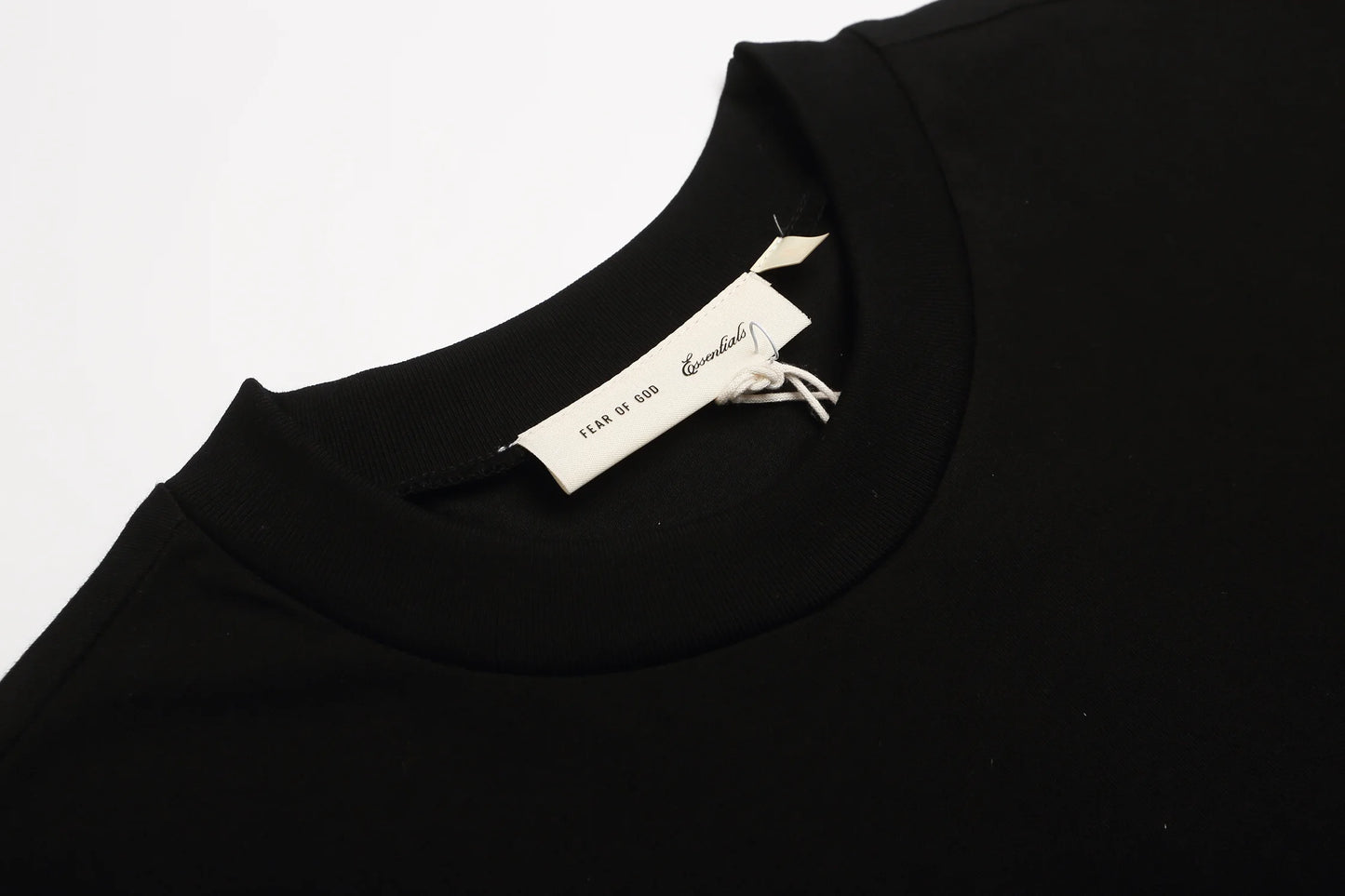 ESSENTIALS Fear Of God SS26 Black T-Shirt