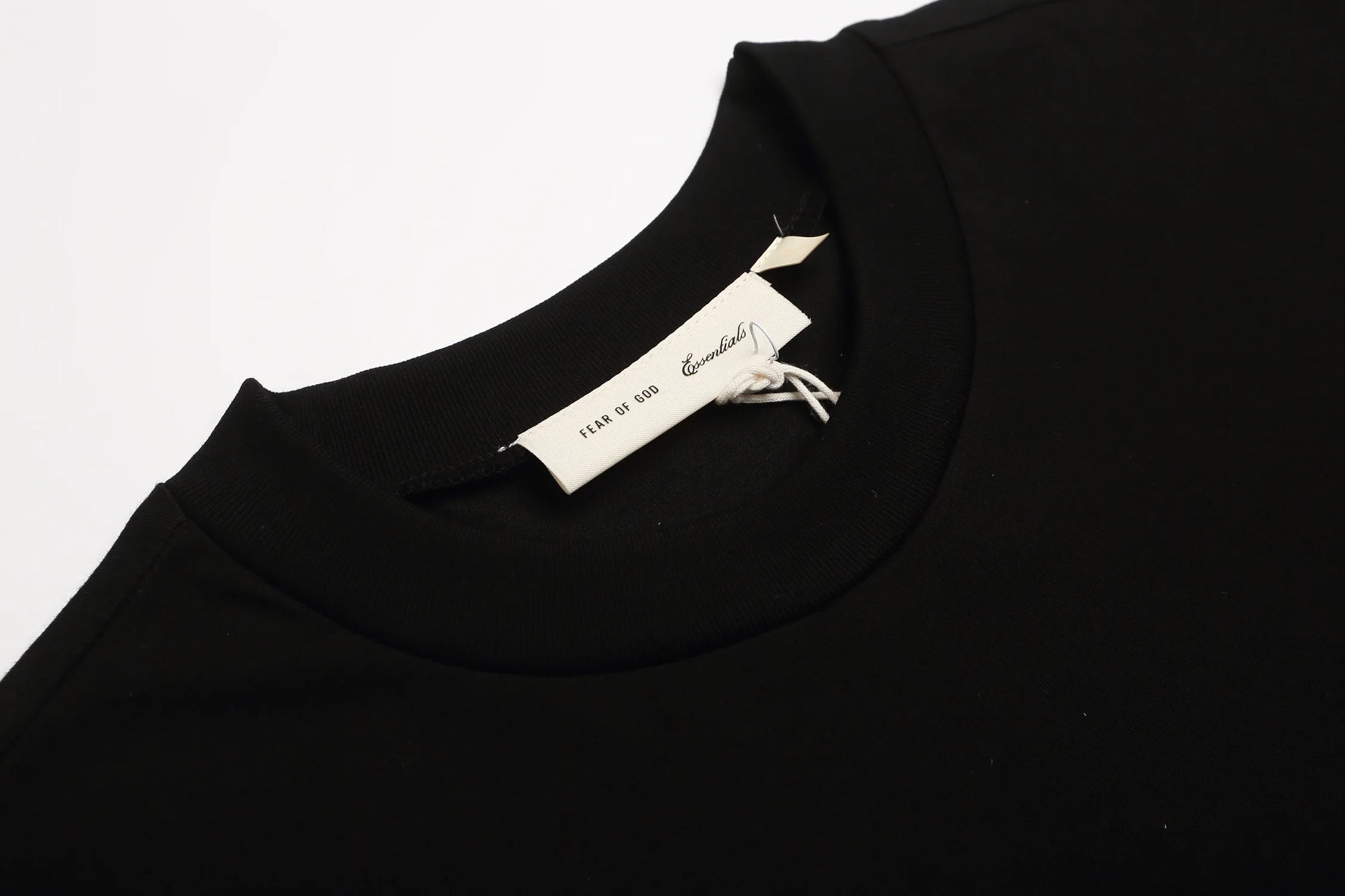 ESSENTIALS Fear Of God SS26 Black T-Shirt