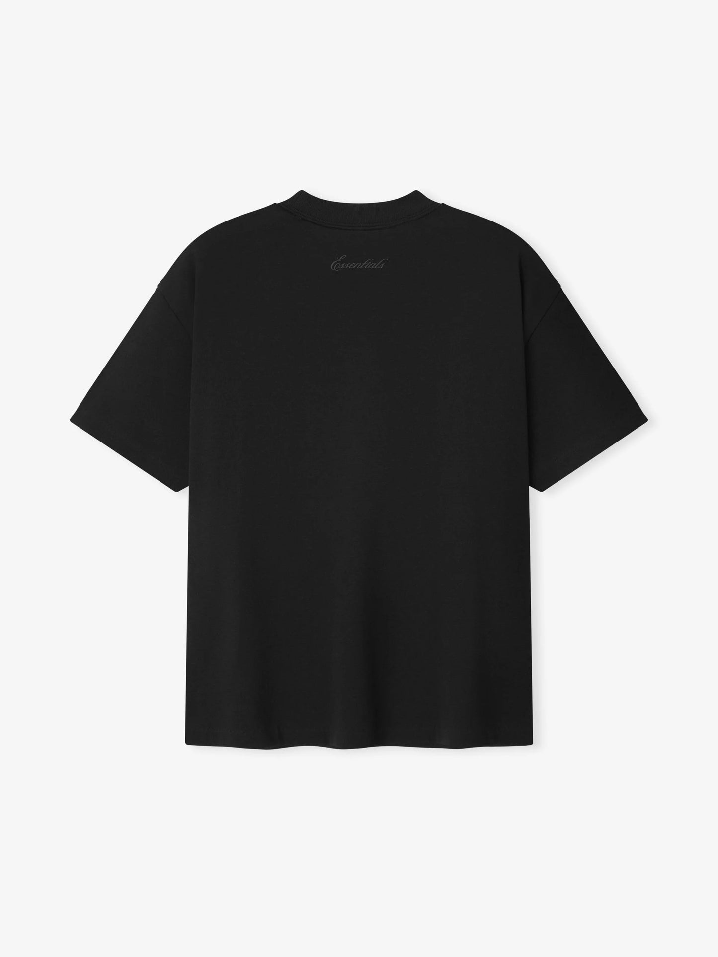 ESSENTIALS Fear Of God Signature Black T-Shirt
