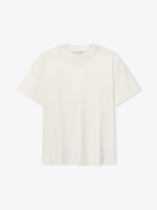 ESSENTIALS Fear Of God Signature Ivory White T-Shirt