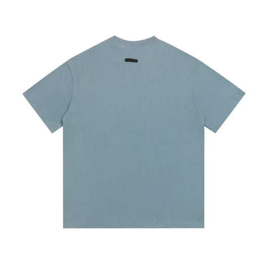 ESSENTIALS Fear Of God Signature Pale Dark Blue T-Shirt