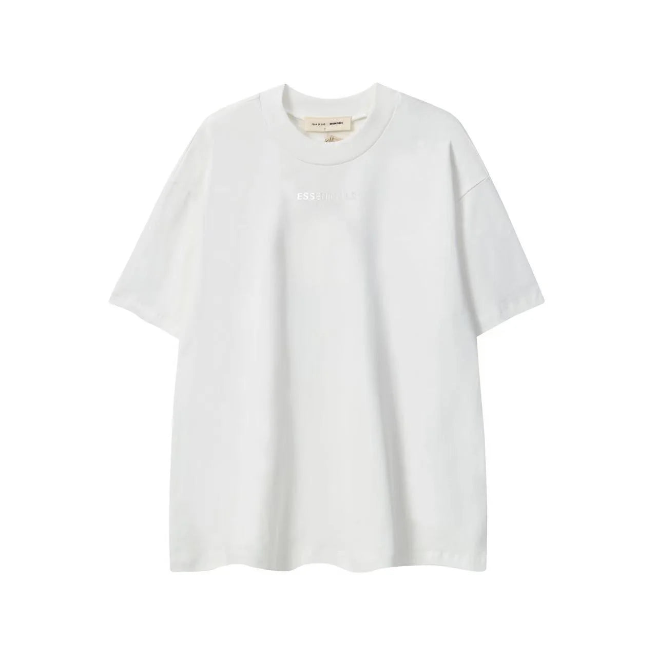 ESSENTIALS Fear Of God White SS26 Oversized T-Shirt