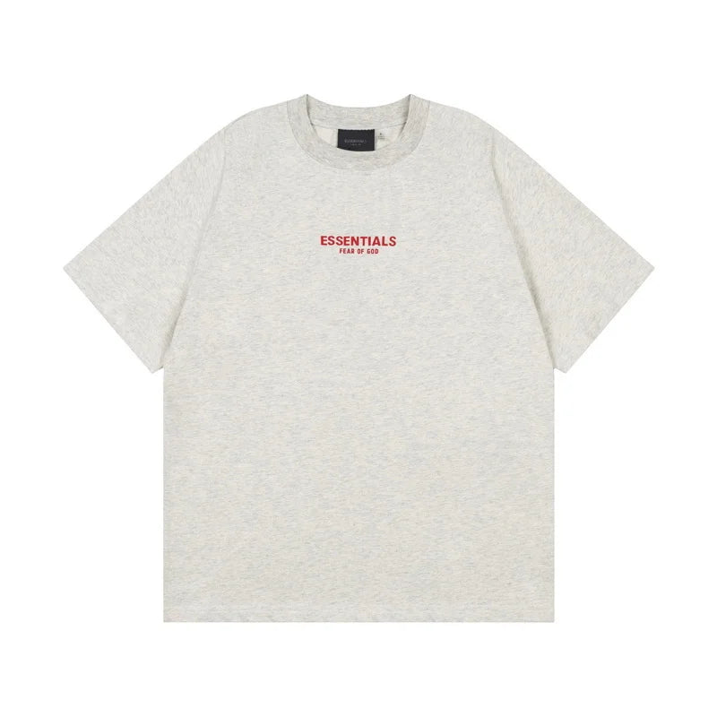 ESSENTIALS Ivory White 90s Crewneck T-Shirt