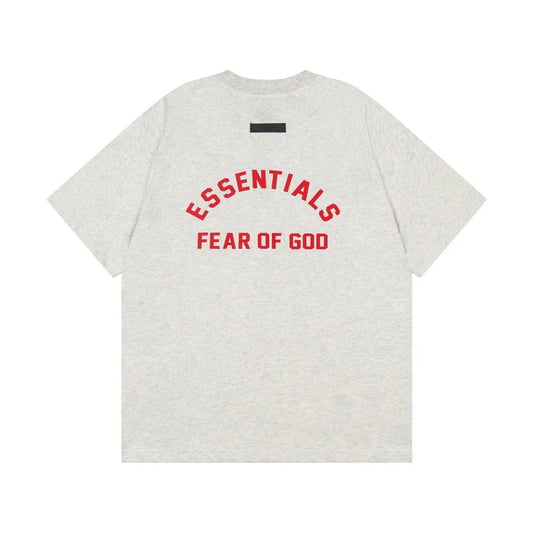 ESSENTIALS Ivory White 90s Crewneck T-Shirt