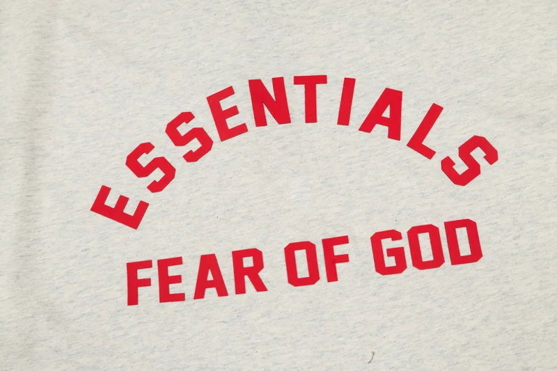 ESSENTIALS Ivory White 90s Crewneck T-Shirt