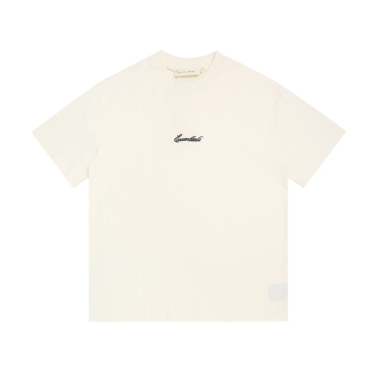 ESSENTIALS Ivory White SS26 Oversized T-Shirt