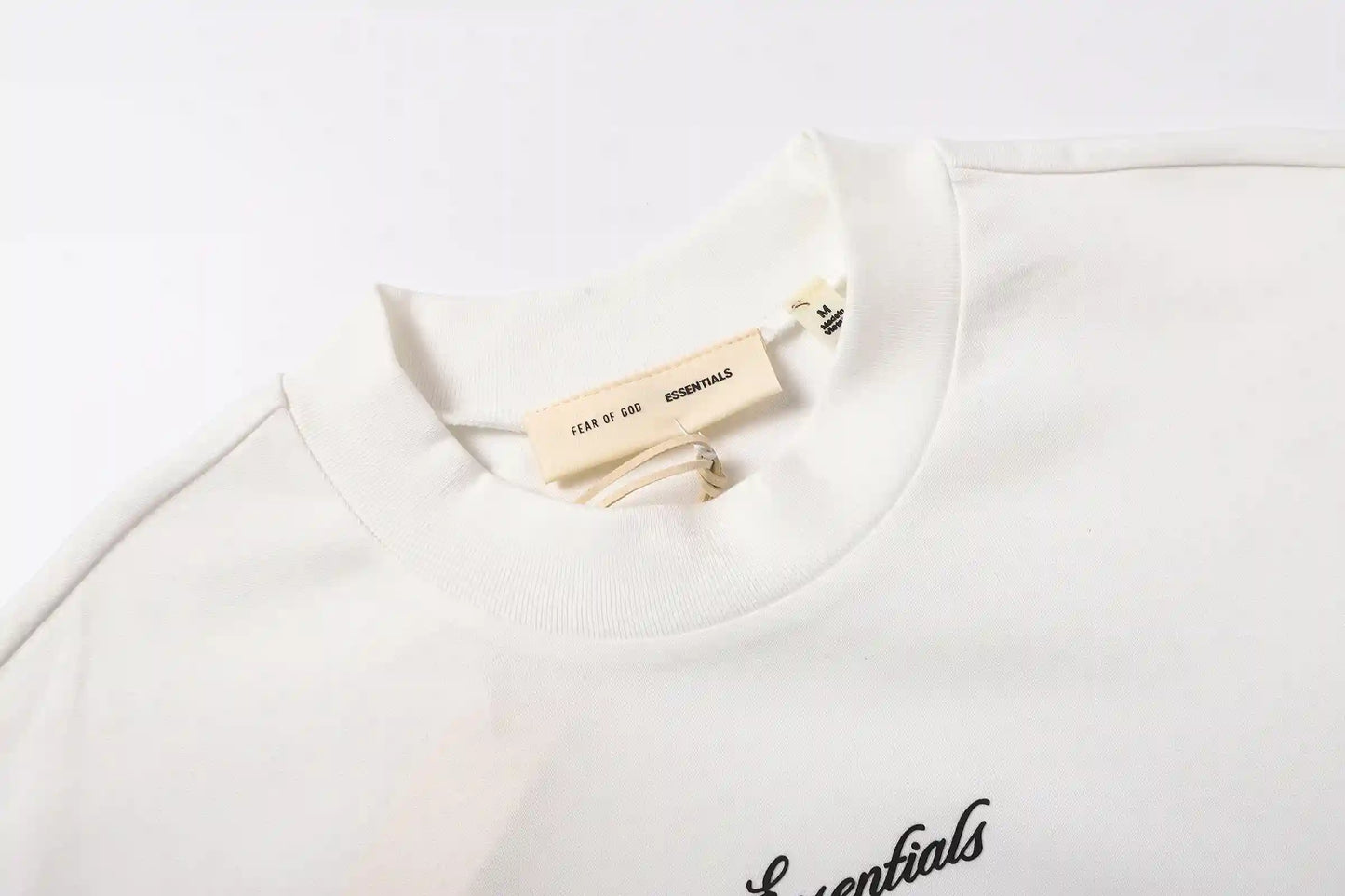 ESSENTIALS Ivory White SS26 Oversized T-Shirt | Essentials t-shirt