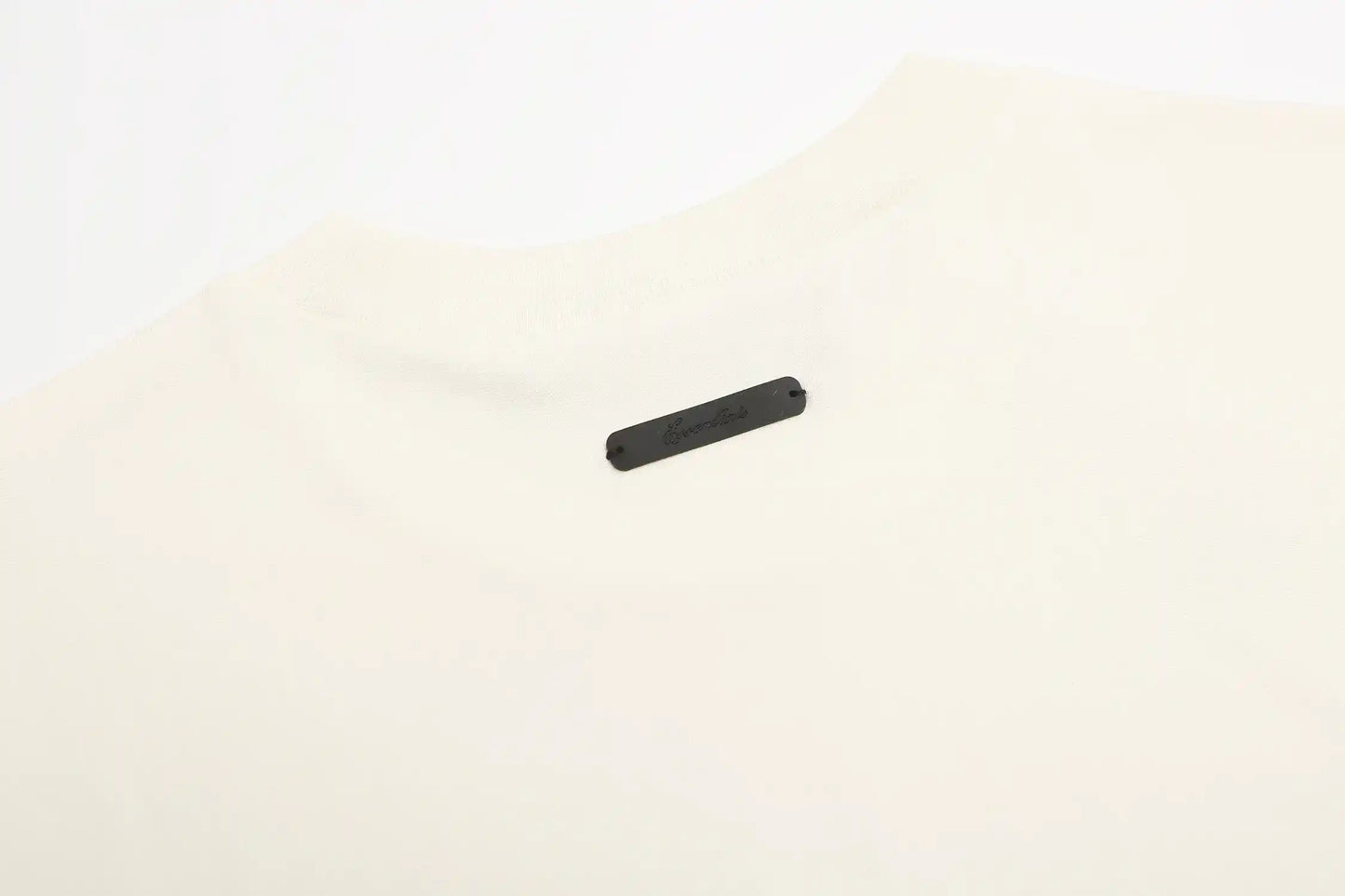 ESSENTIALS Ivory White SS26 Oversized T-Shirt