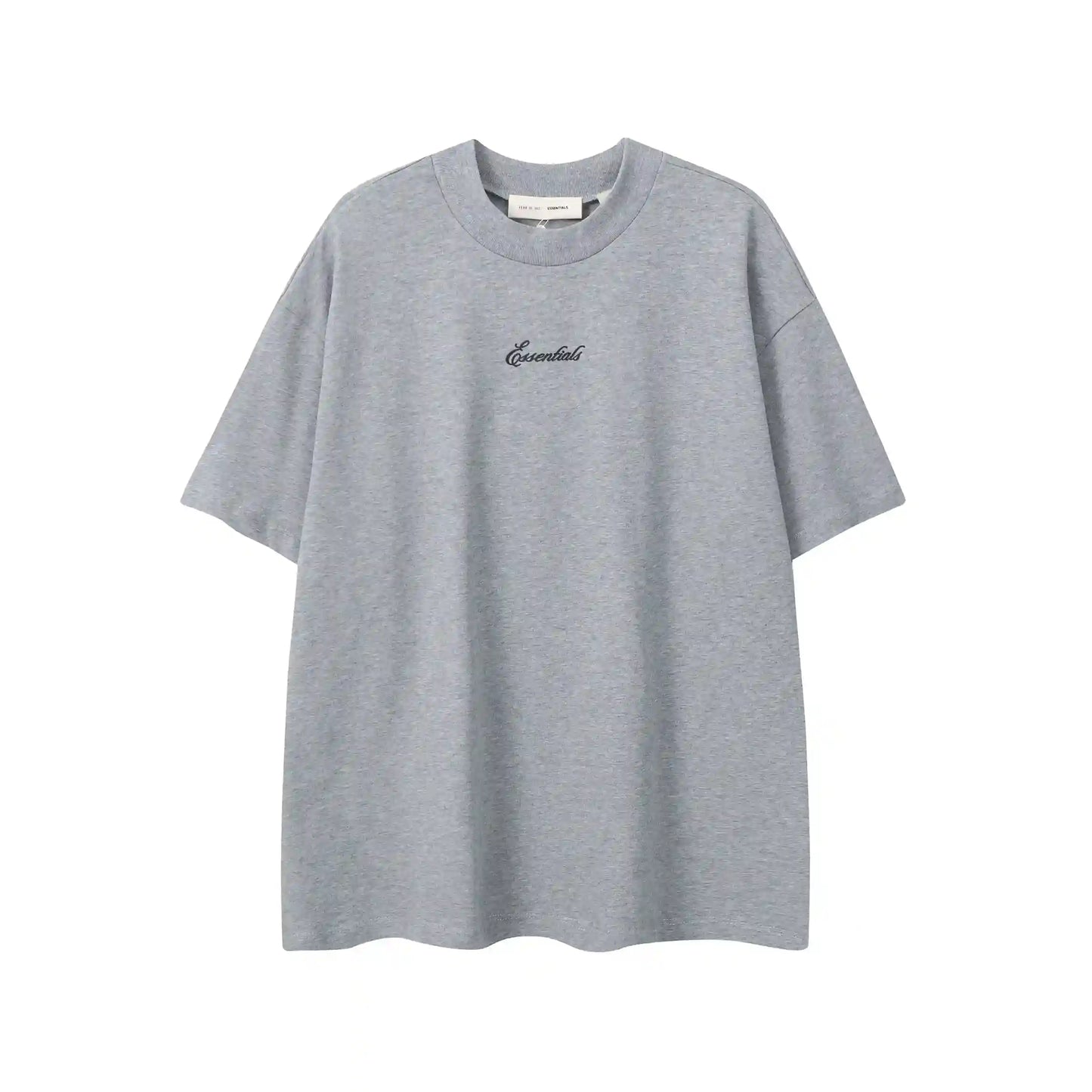 ESSENTIALS Light Grey SS26 Oversized T-Shirt | Essentials T-shirt