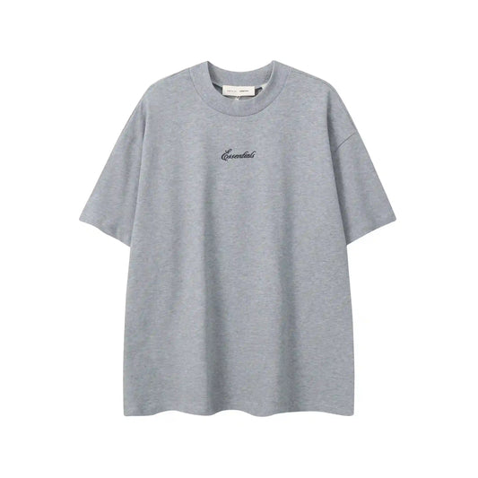 ESSENTIALS Light Grey SS26 Oversized T-Shirt | Essentials T-shirt
