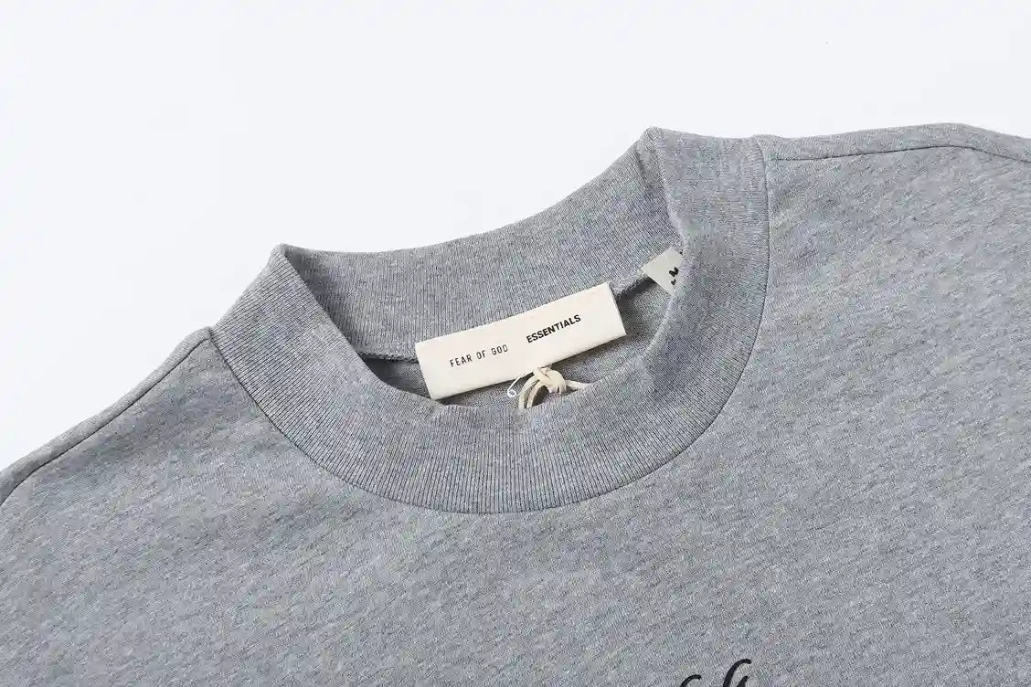 ESSENTIALS Light Grey SS26 Oversized T-Shirt | Essentials T-shirt