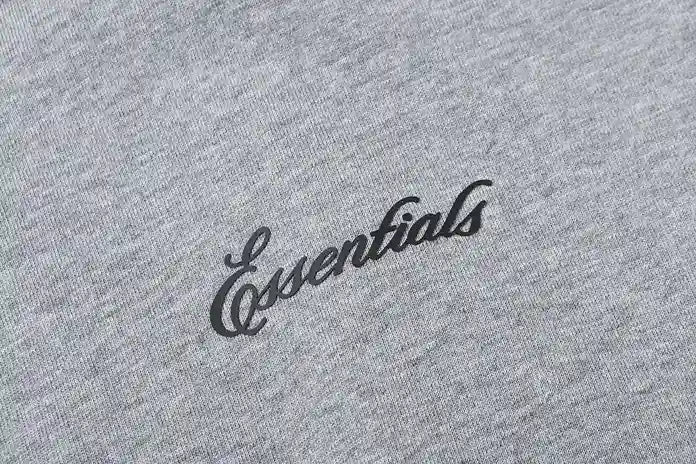 ESSENTIALS Light Grey SS26 Oversized T-Shirt | Essentials T-shirt