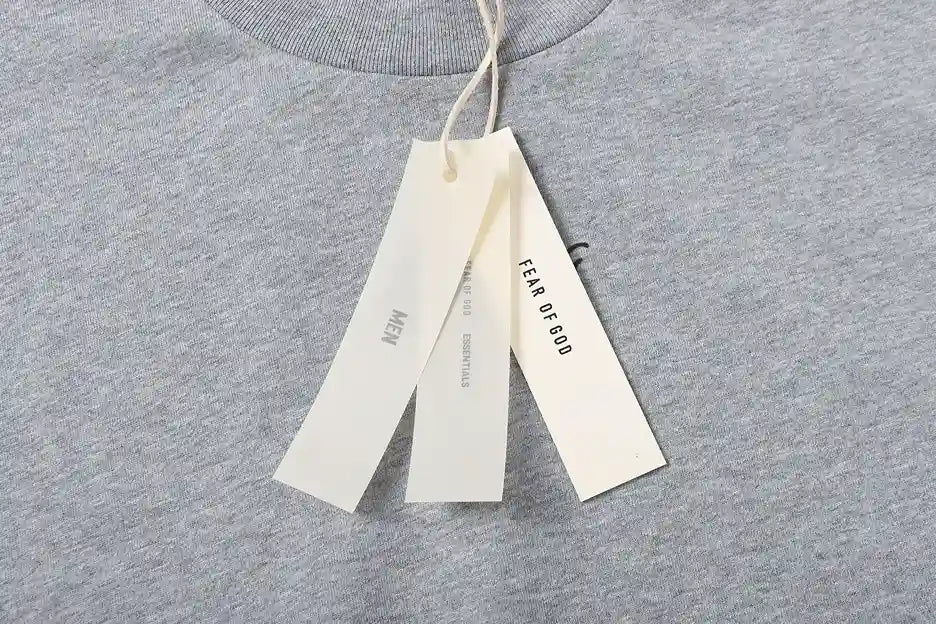 ESSENTIALS Light Grey SS26 Oversized T-Shirt | Essentials T-shirt
